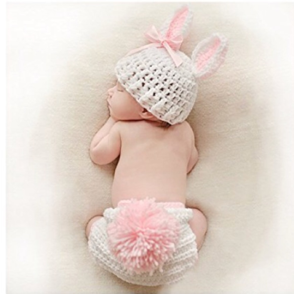 Rabbit Bunny New Born Photo outfit